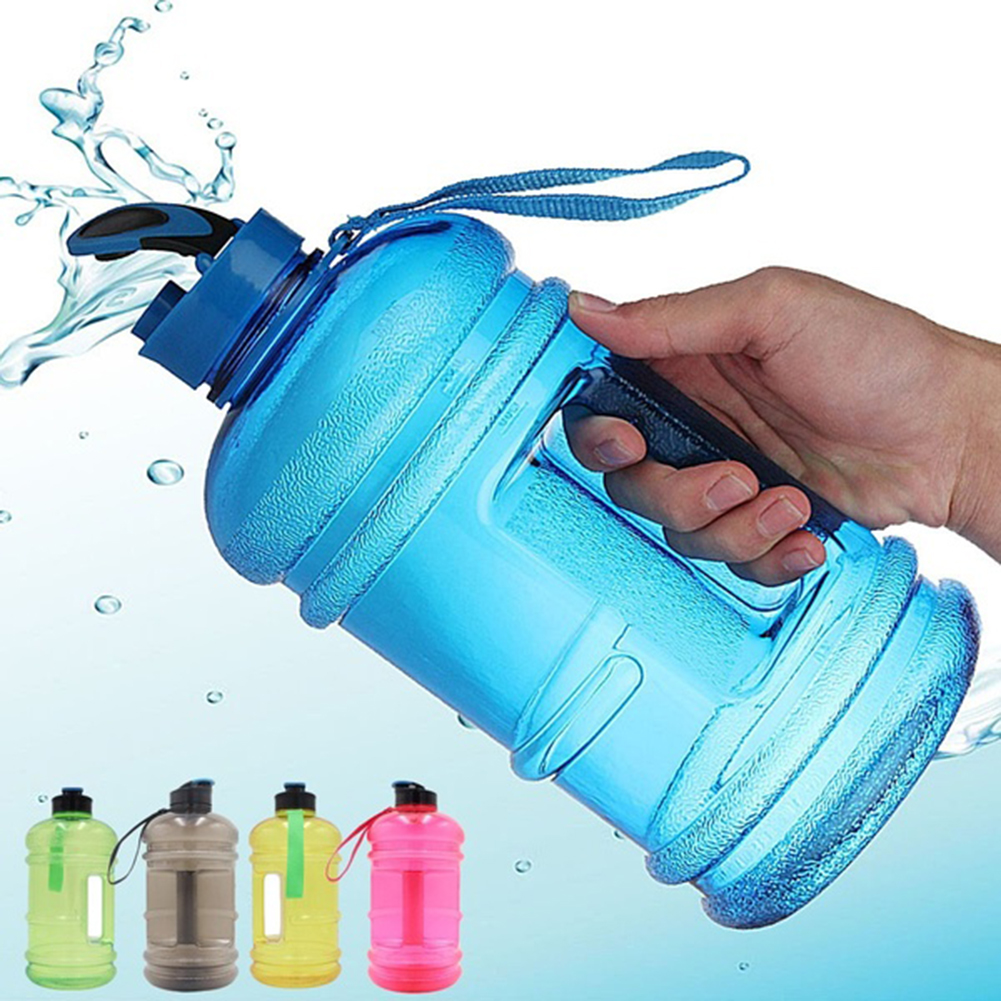 2.2L Portable Outdoor Travel Bpa Free Water Bottle Gym Fitness Drinking Kettle With Handle Not Suitable For Hot Liquid