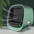 Office Mini Portable Air Conditioner Fan Multi-function Humidifier Purifier USB Desktop Air Cooler Fan with Water Tank Home