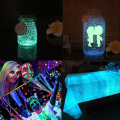 10g Luminous Sand Glow In The Dark Party DIY Bright Paint Star Wishing Bottle Fluorescent Particles Toys