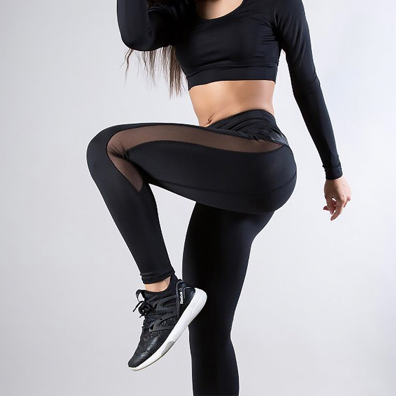 2019 Training Tights Women Yoga Leggings Sport Fitness Gym Leggings Yoga Tayt Yoga Clothing Gym Tights Women Black Yoga Pants