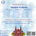 Sea-rail Combined Transport From Shantou to Moscow