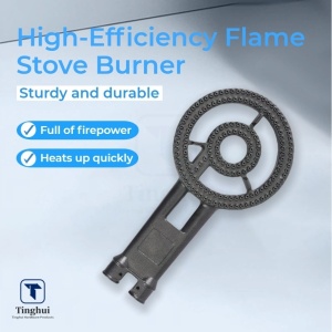 Durable Cast Iron Burner for Industrial Stoves