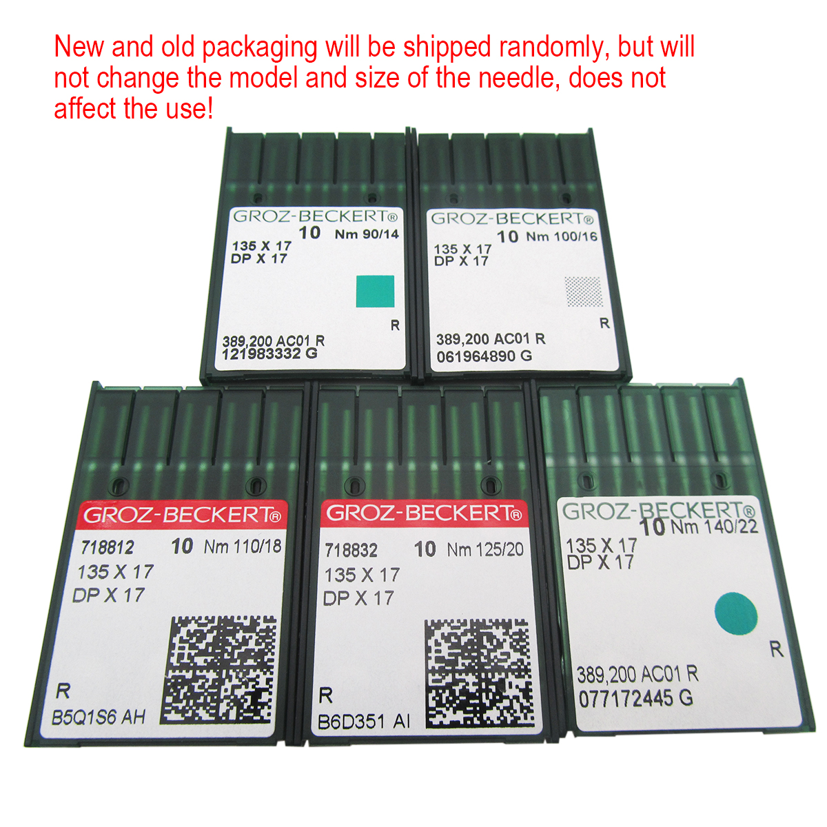 50PCS Groz-Beckert 135X17 DPX17 SY3355 FOR Industrial Walking Foot Machine Needles