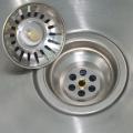 Stainless Bathroom Sink Filter Hair Catcher Stopper Anti-blocking Kitchen Sink Strainer Drain Cover Bathtub Shower Drain Hole