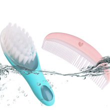Baby Soft Comb Brush Set With Special Newborn Soft Comb Brush Baby Scalp And Fetal Hair Care Supplies 2pcs/set