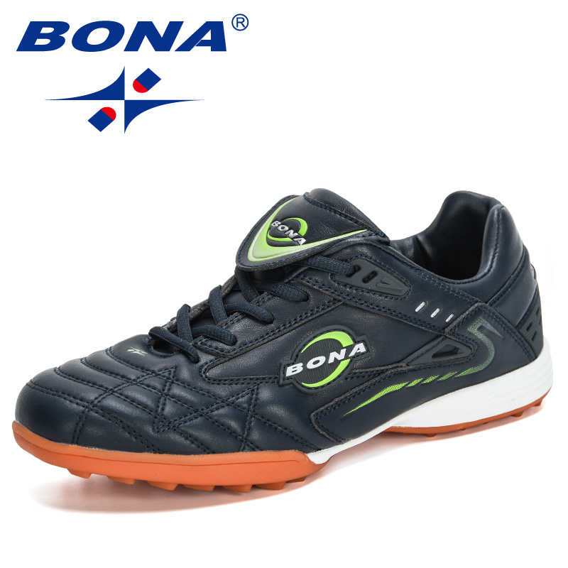 BONA 2020 New Style Training Football Boots Men High Quality Outdoor Field Non Slip Soccer Shoes Man Sneakers Zapatos De Futbol
