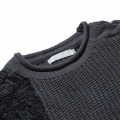 Autumn Winter New Men Sweater Fashion O-Neck Patchwork Cotton Pullover Sweater Men Slim Fit Long Sleeve Knitted Mens Sweaters