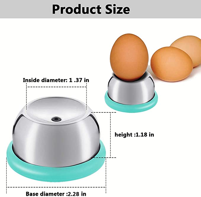 Egg Piercer for Hard Boiled Eggs Stainless Steel Egg Prickers Egg Separator Tool Hard Boiled Egg Piercer Hole Seperater Tool