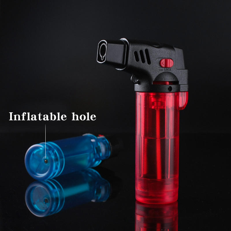 Cigar Butane Lighters Windproof Gas Lighter Firepower Fierce Spray Gun Home kitchen Outdoor BBQ Torch Lighter