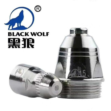 Black Wolf P80 Inverte CNC Plasma Cutter Cutting Torch Plasma Consumable Air Nozzle Plasma Electrode Plasma Welder cutter 100PK