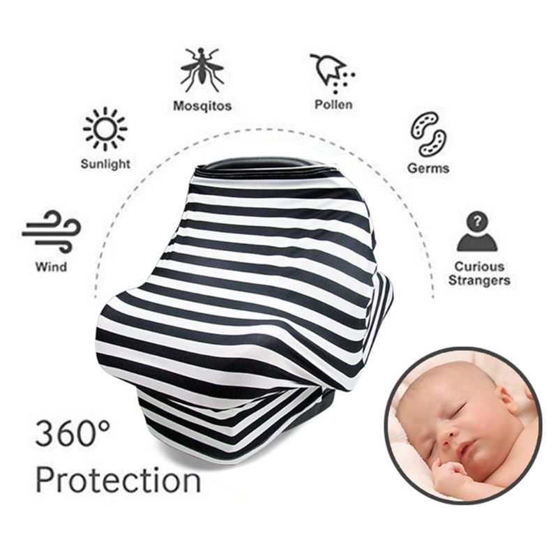 Breastfeeding Nursing Cover Baby Car Seat Cozy Carseat Canopy Stroller Cover