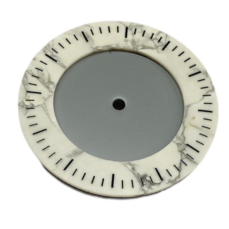 2 layer marble stone watch dial