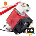 DFORCE Highall-metal v6 hotend 12V/24V remote Bowen print J-head Hotend and cooling fan bracket for E3D HOTEND for PT100