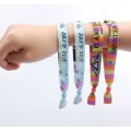 Nice Festival Fabric Wristbands Dye Sublimation