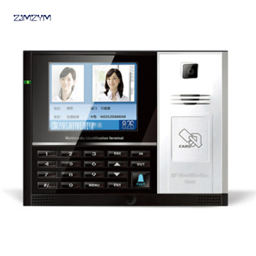 No Need Software Directly Output Attendance Report Biometric Time Attendance Machine WEDS-F6 Time Recording 3.5 inch screen size
