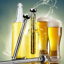 1pc Stainless Steel Beer Chiller Stick Beer Chiller Stick Portable Beverage Cooling Ice Cooler Beer Kitchen Tools Party Supplies