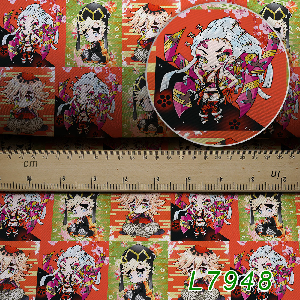 140cm*50cm Cartoon Printed Polyester Fabric Cotton Patchwork For Sewing Dress Cloth Making Puppet. F7947