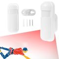 White Wireless Smart Infrared Motion Detector Alarm Barrier Sensor for Home Door Room Security Alarm System