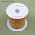 (20meters/lot) Triple Insulated Copper Wire Bare Copper Diameter 0.35MM Outside Diameter 0.55MM Triple Insulation Winding Wire