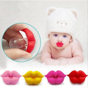 New Baby Pacifier Red Kiss Lips Dummy Pacifiers Funny Silicone Baby Nipples Teether Soothers Pacifier Baby Dental Care