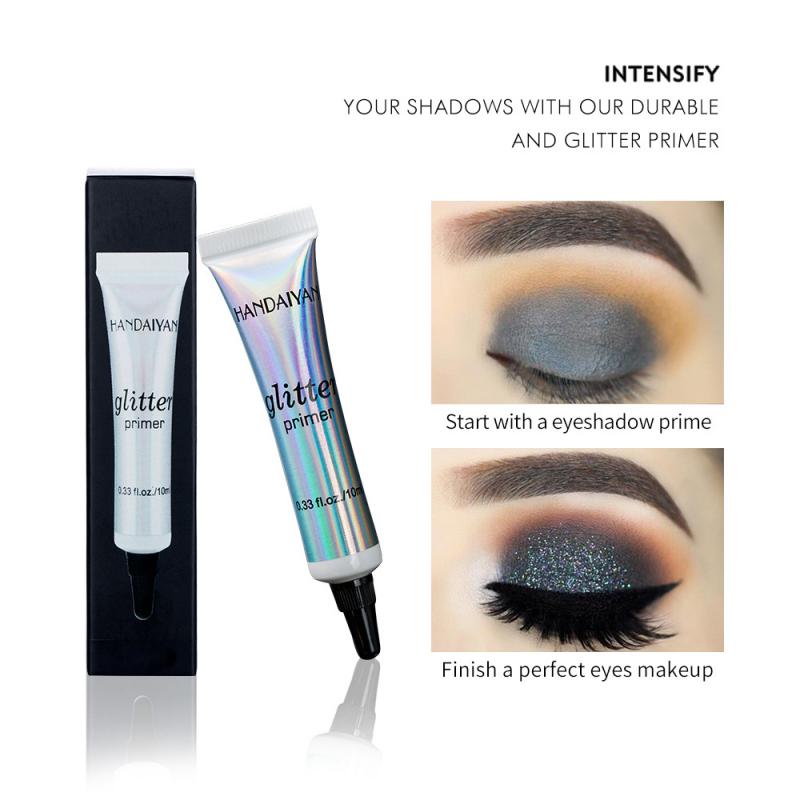 Glitter Primer Sequined Eye Makeup Primer Cream Sequin Glue Multifunction Eyeshadow Glue Foundation Pre-makeup Korean Cosmetics