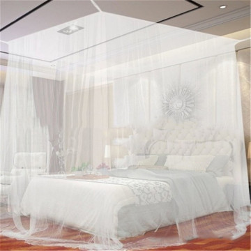 Oversized Outdoor Camping Mosquito Net Canopy Bed Curtain Repellent Tent Insect Reject 4 Corner Post Canopy Travel Bed Tent