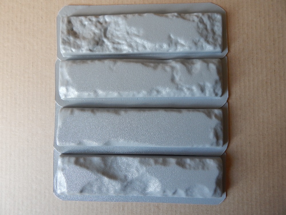 Plastic Molds for Concrete and Plaster Wall Stone Cement Tiles "A Brick" for Decorative wall Plastic molds BEST PRICE