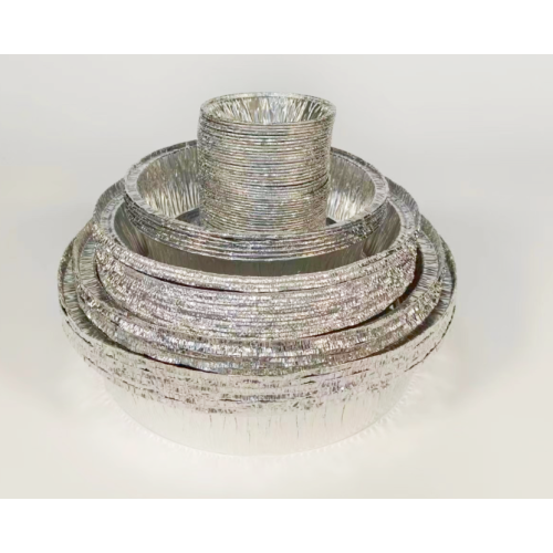 Suppliers for Round Silver takeaway food Aluminium Foil Container