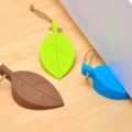 1PC Silicone Door Stop Creative Leaf Design Safety Door Stop Door Plug Children Anti-Pinch Hand Home Anti-Theft Door Holder