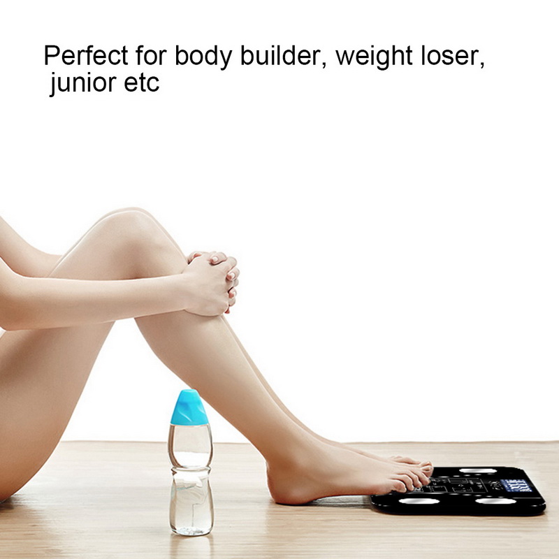 New Smart Body Fat Scale Floor Scientific Smart Electronic LED Digital Weight Measuring Balance Bluetooth APP Android Or IOS#9