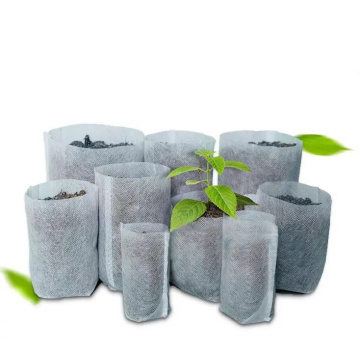 wholesale 100 pcs plant-fiber Nursery Pots Seedling-raising bags Garden Supplies Can degrade Environmental protection 7x10cm