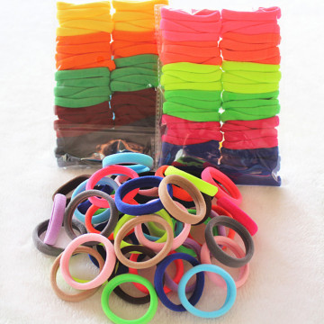 HAICAR 50 pcs lowest price Girl Elastic Hair Ties Band Rope Ponytail Bracelet #4.9