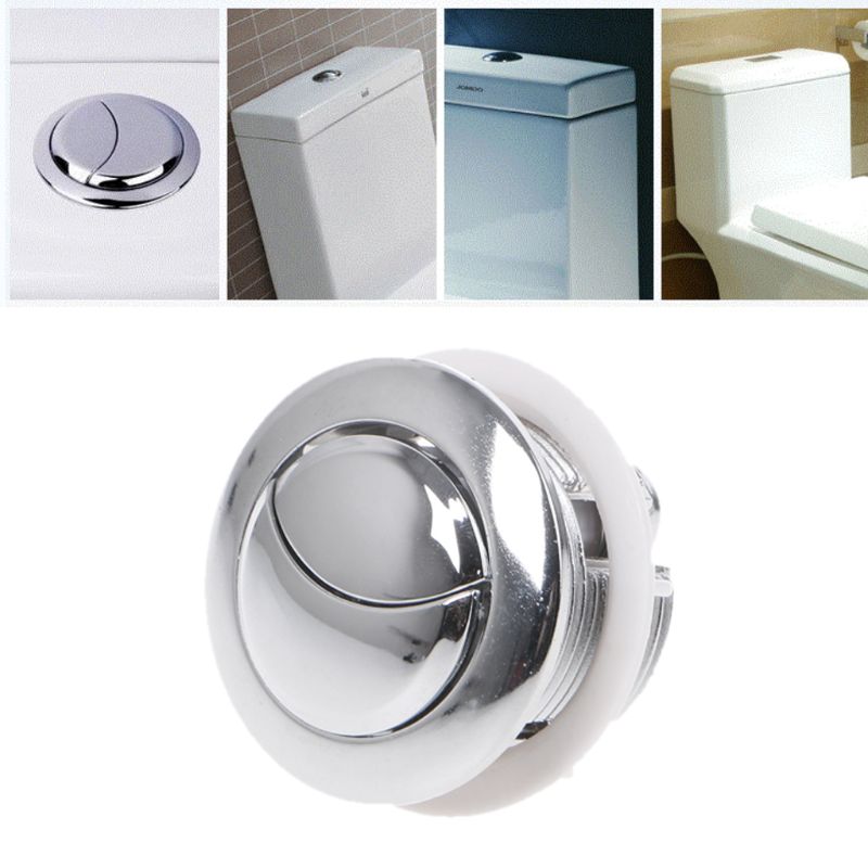 Dual Flush Toilet Tank Button Closestool Bathroom Accessories Water Saving Valve L4MB