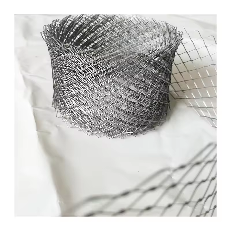 Galvanized brick reinforcement mesh roll expanded from steel strip – ANJIA Group