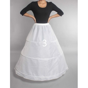 Three circle hoop Petticoat Underskirt bridal Wedding Petticoat Hoop Crinoline Prom Underskirt Fancy Skirt Slip In Stock