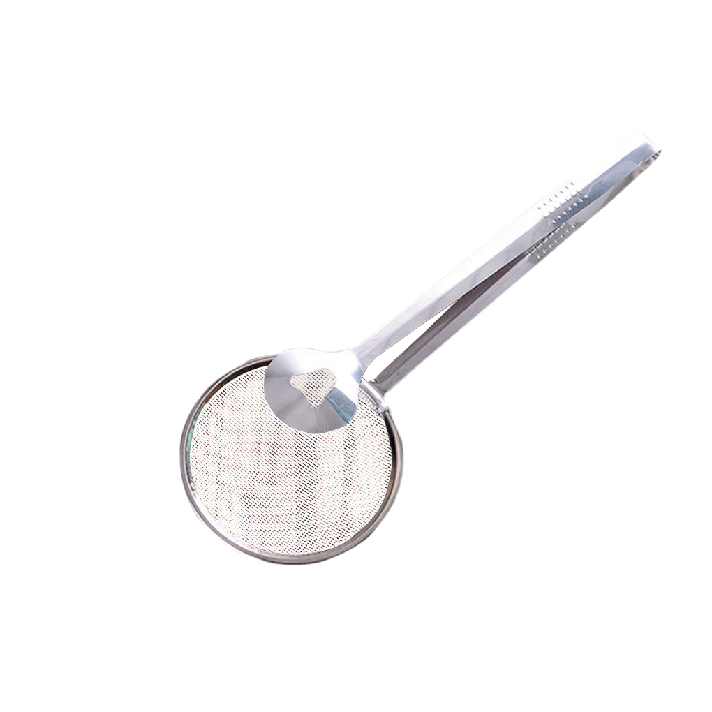 New Arrival Stainless Steel Clips Strainer Food Clip Colander Mesh Strainer Kitchen Spoon Tools Harmless