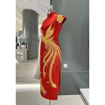 The golden phoenix brings good fortune