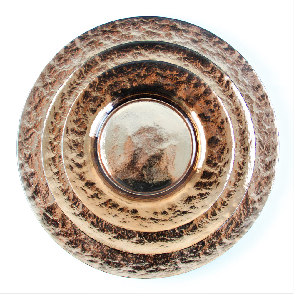 Glass Charger Plates Set