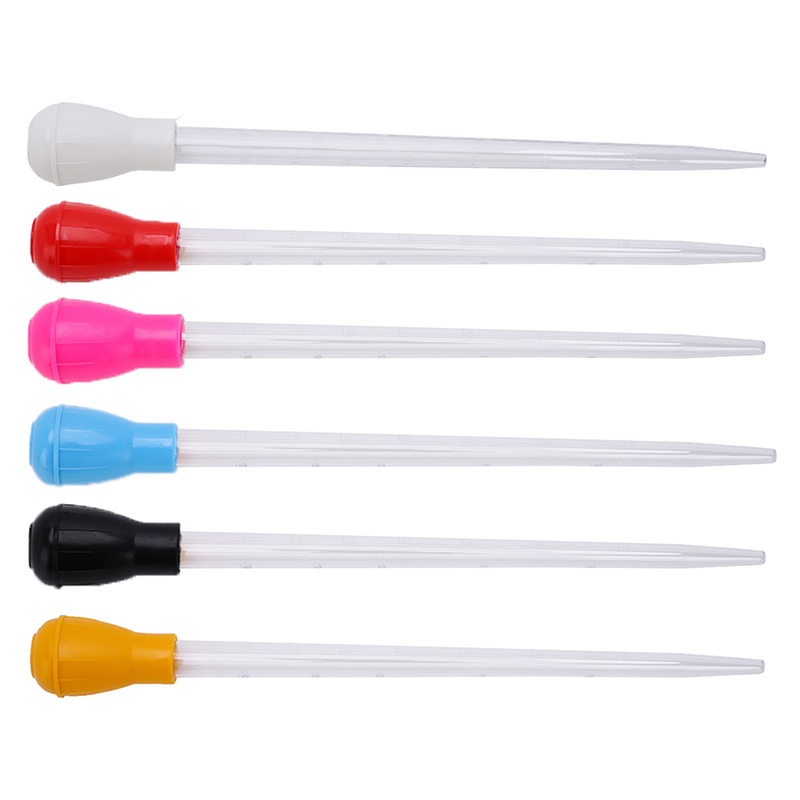 30ml 28CM BBQ Tools Rubber Head Plastic Pipette Pump Pipe Dropper Oil Tube Auarium Fish Tank Cleaning tube aquarium clean tool