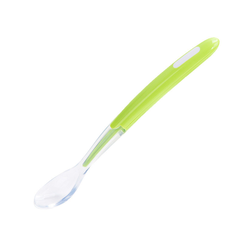 Safe Food Grade Silicone Baby Spoons Feeding Dishes Tableware For Children Flatware Cutlery Soup Ladle