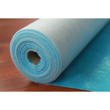 Blue Breathable Flooring Covering During Consturction