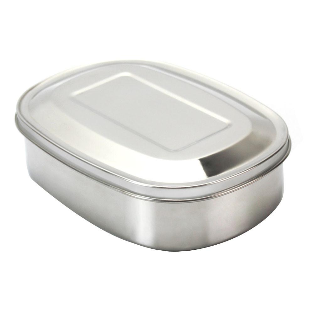 Stainless Steel Bento Lunch Box Single/Two/Three Layer Food Container Portable Lunchbox Kitchen Rectangle Bowls
