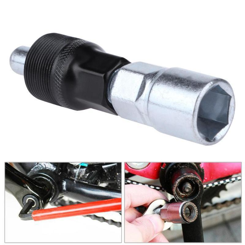 Crank Puller Removal Bicycle Repair Extractor Bottom Bracket Remover Universal Cycling Crankset Pedal Remover Bicycle Tool