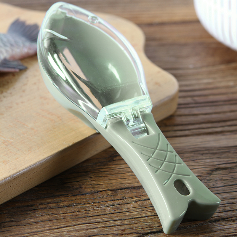 Kitchen accessories Fish skin brush scraping scale brush grater tool disassembly knife cleaning peeler scaler scraper packin