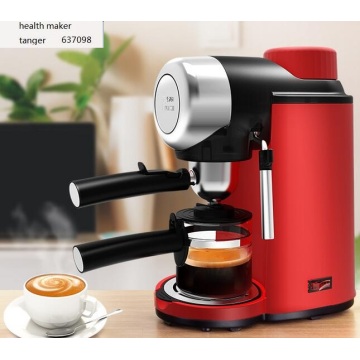 Fxunshi MD-2005 household coffee maker automatic italian steam pump espresso cafe machine 5bar 0.24l milk foam cafe pot red