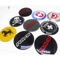 4pcs 65mm Wheel Center Cap Hub Cover Sticker for OZ Rays RACING Skull HRE Vossen Horse Lable Emblems Car Styling Badge