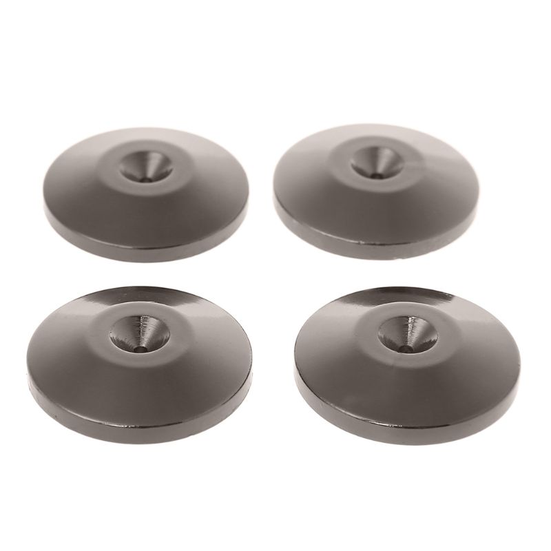 New 4 Pcs Isolation Spike Stand Feet Pad Speaker Amplifier Nickel Plated Cone Base