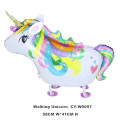 Party Decoration Walking Unicorn Balloon Walking Animal Unicorn Helium Foil Balloons For Kids Toys