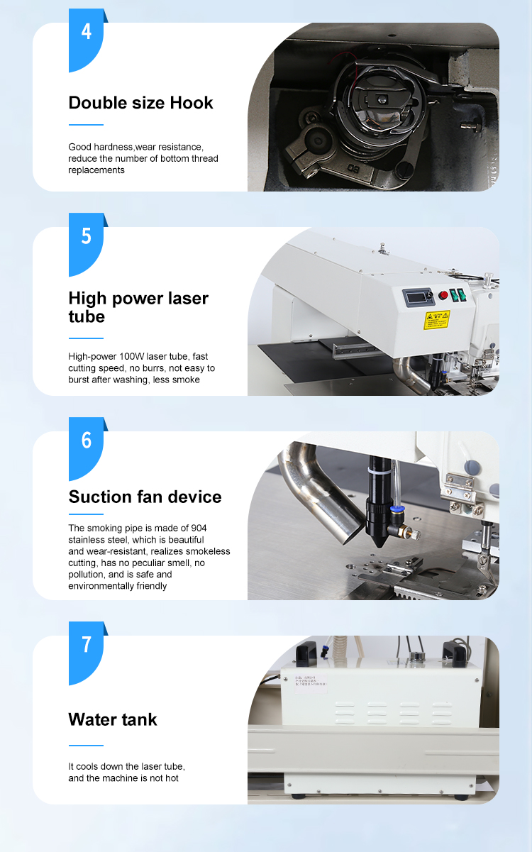 pocket-hole sewing machine