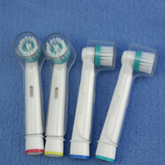 4 pc for Oral B Cross Action Replacement Sonic Electric Toothbrush Heads Rotation Braun Toothbrush Heads Oral Hygiene Brush Head